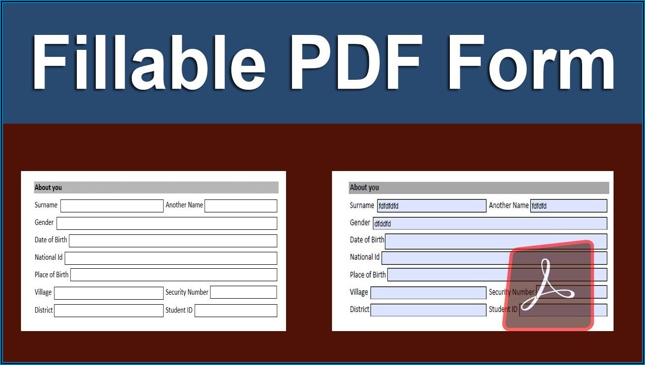 Convert Pdf To Fillable Form Adobe