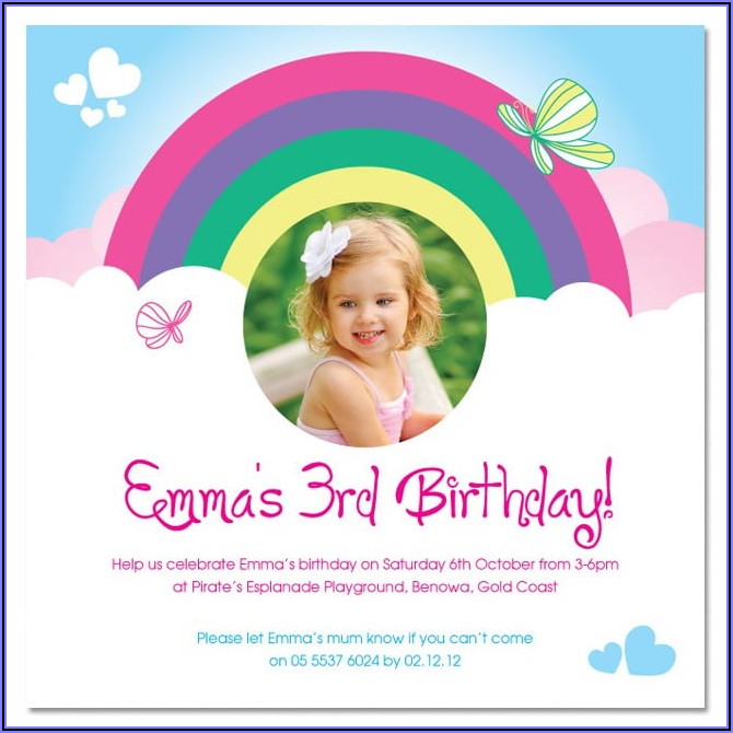 Customized Birthday Invitations Free Printable