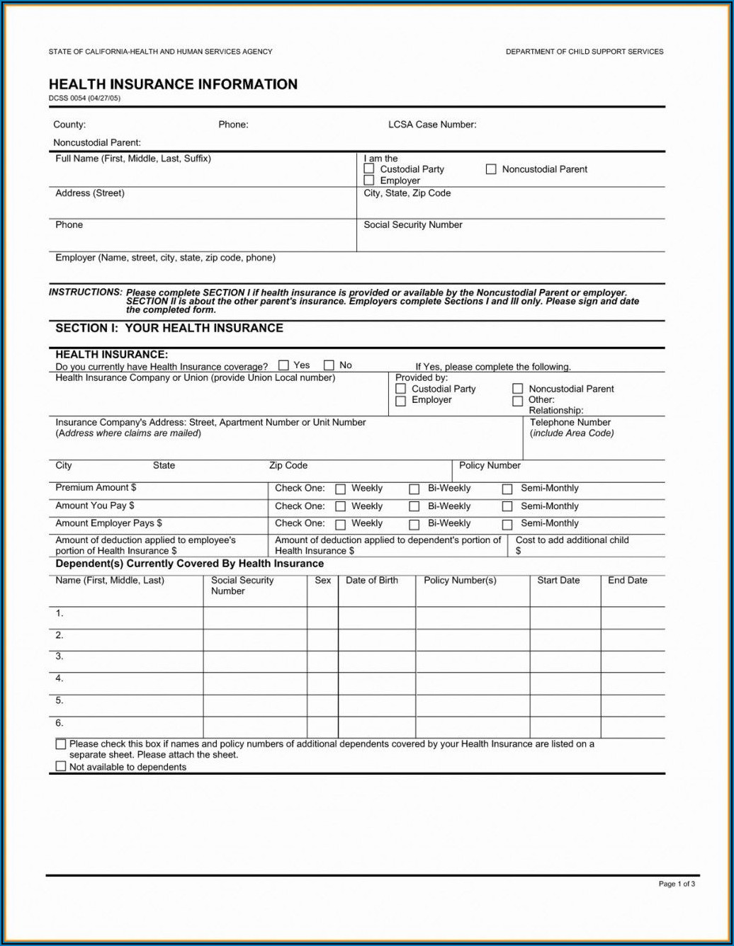 Fake Renters Insurance Form