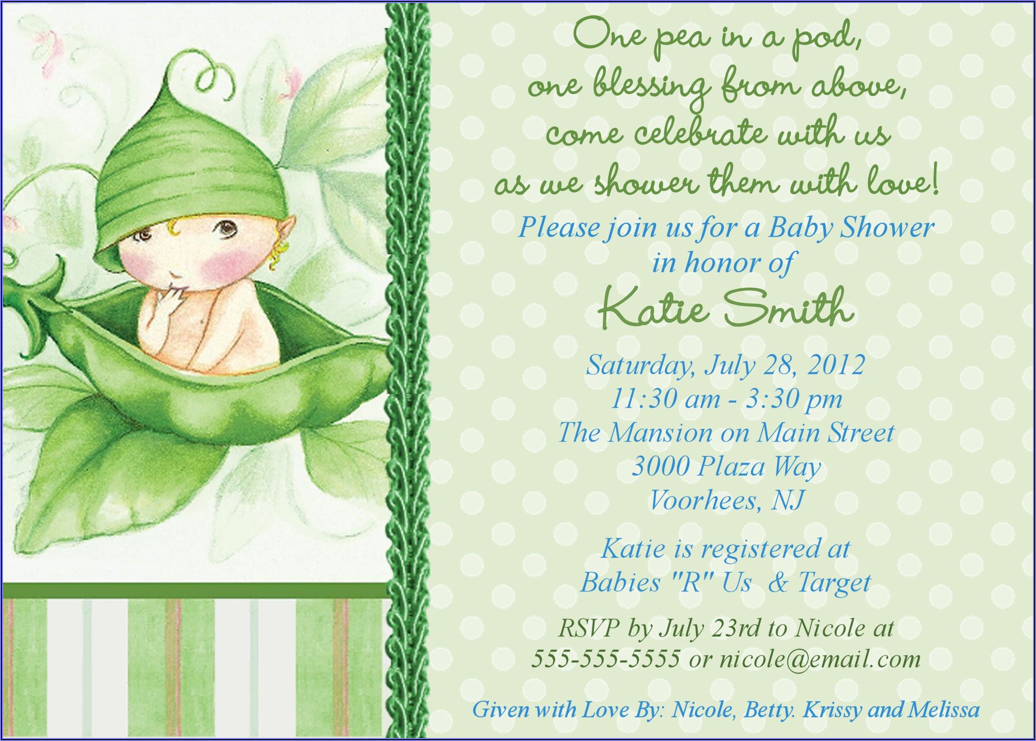 Free Baby Sprinkle Invitations Online