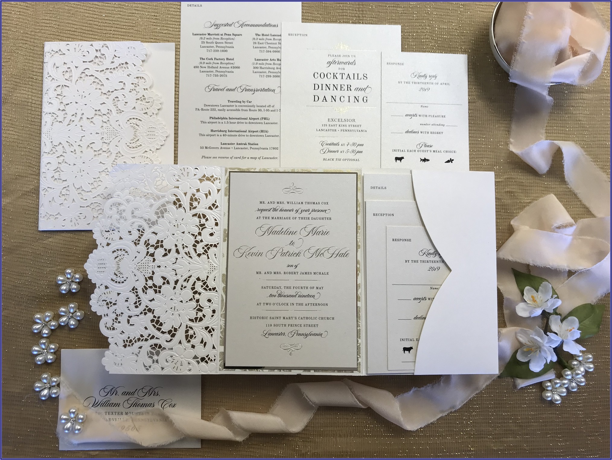 What To Put On Wedding Invitation Inserts