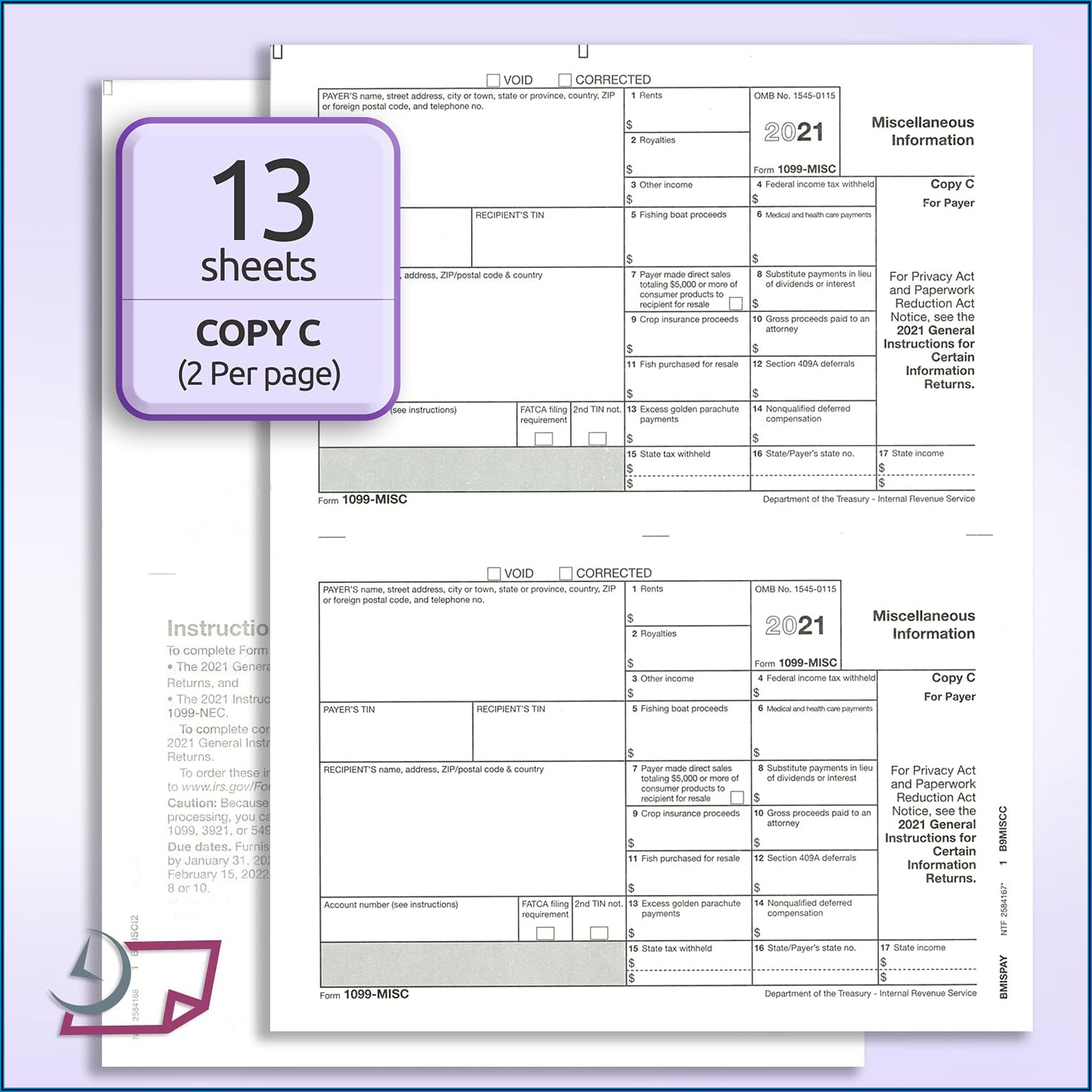Where Can You Buy 1099 Misc Forms