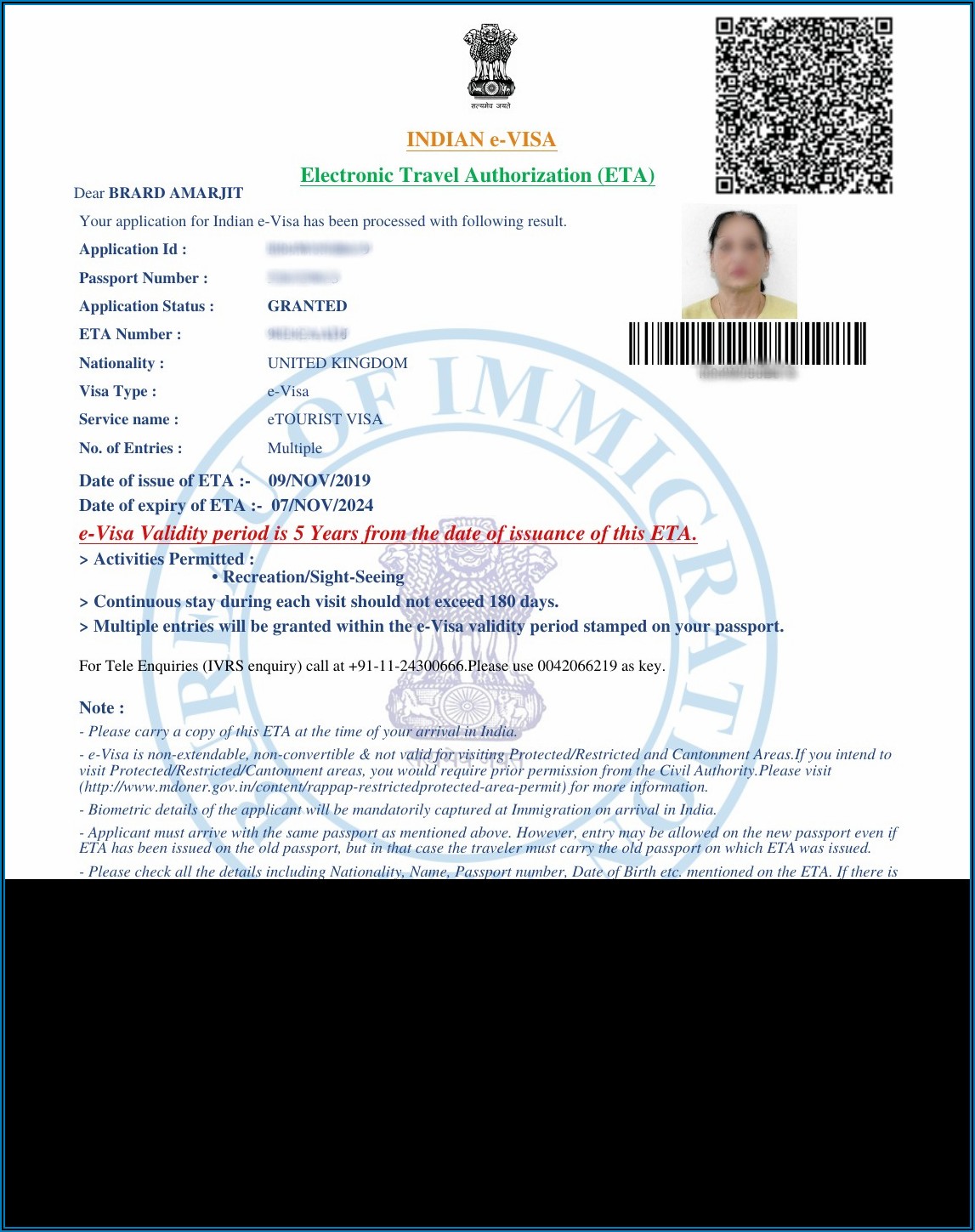 Apply For India Visa From Uk Online