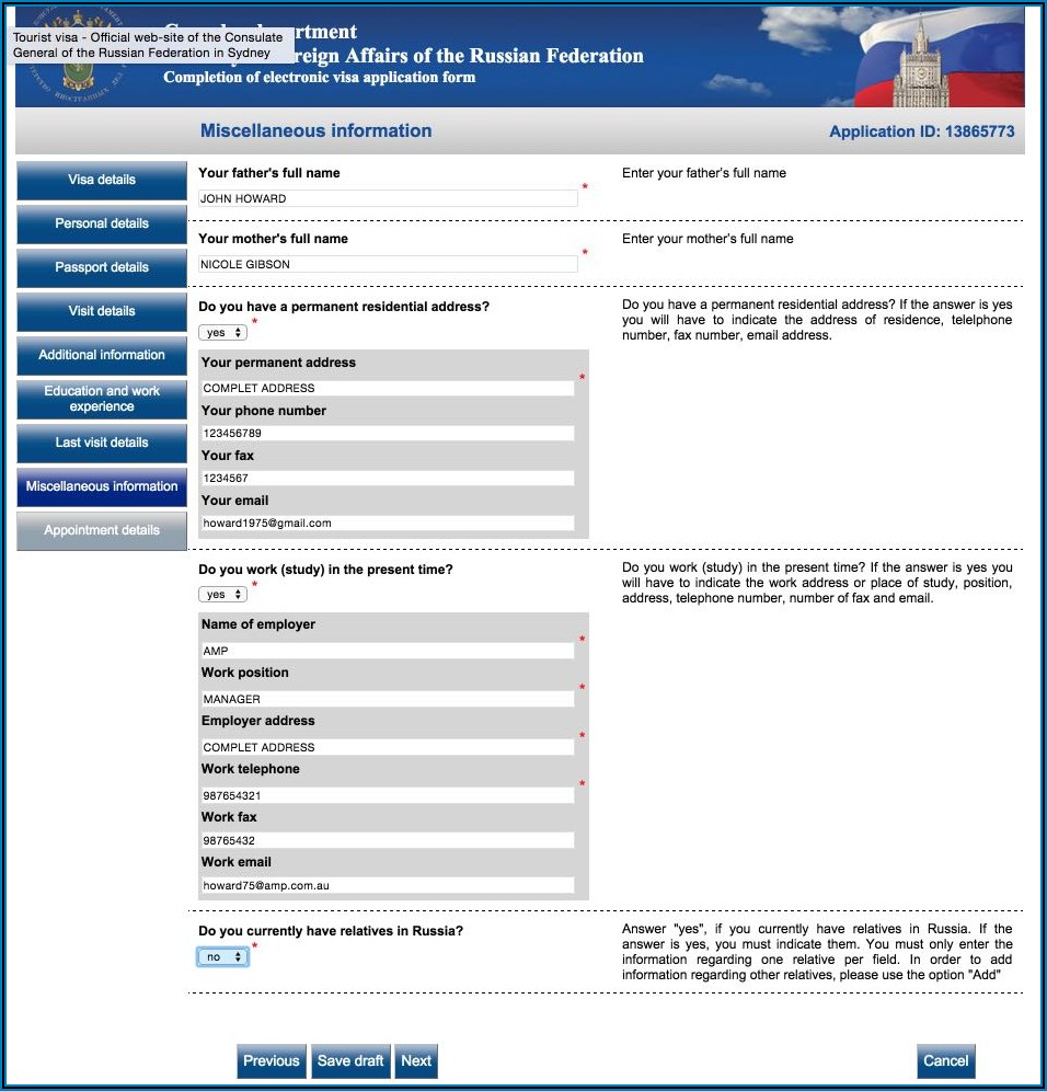 Australian Student Visa Application Form Download