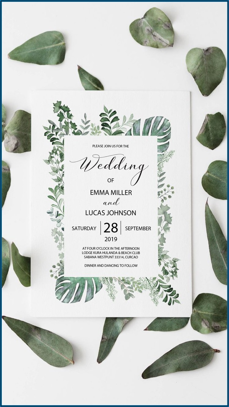 Enchanted Forest Invitation Template