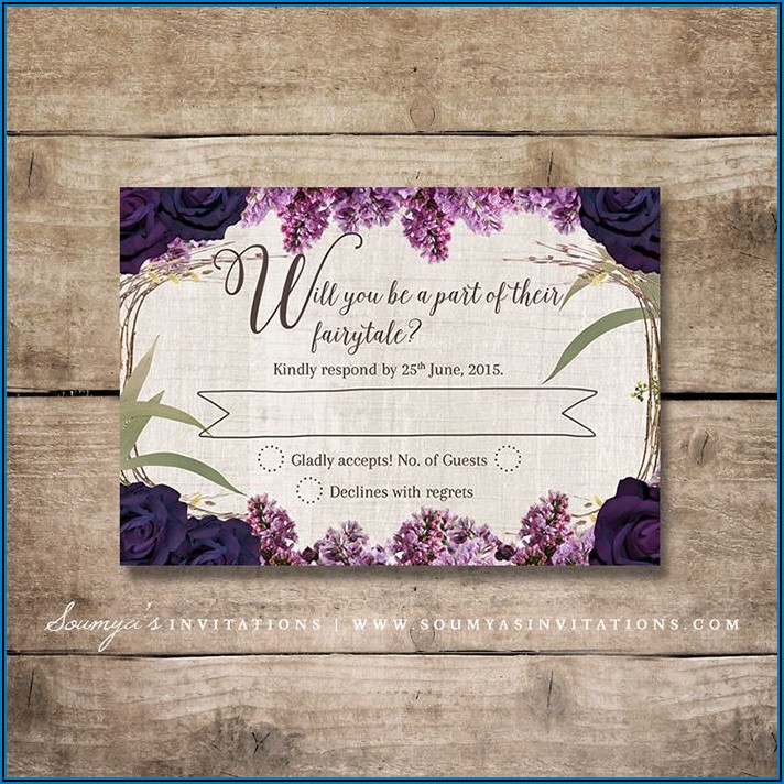 Enchanted Forest Wedding Invitation Wording