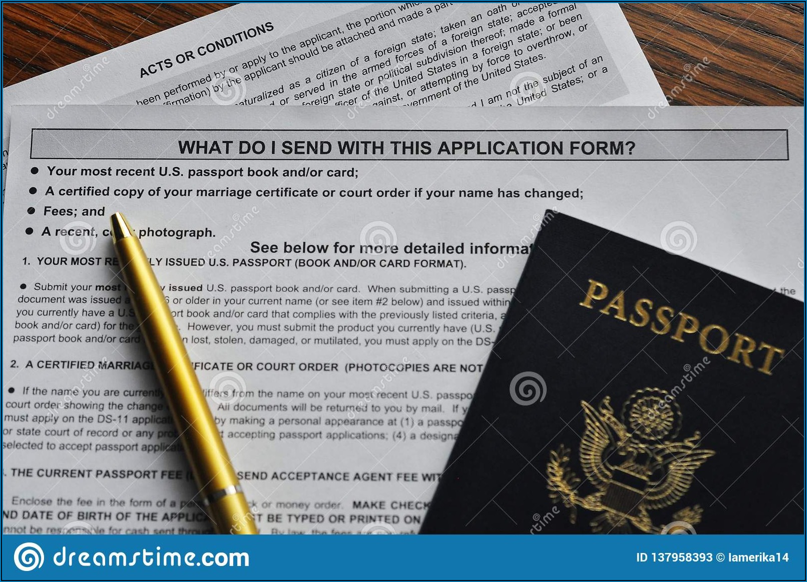 Form To Renew United States Passport