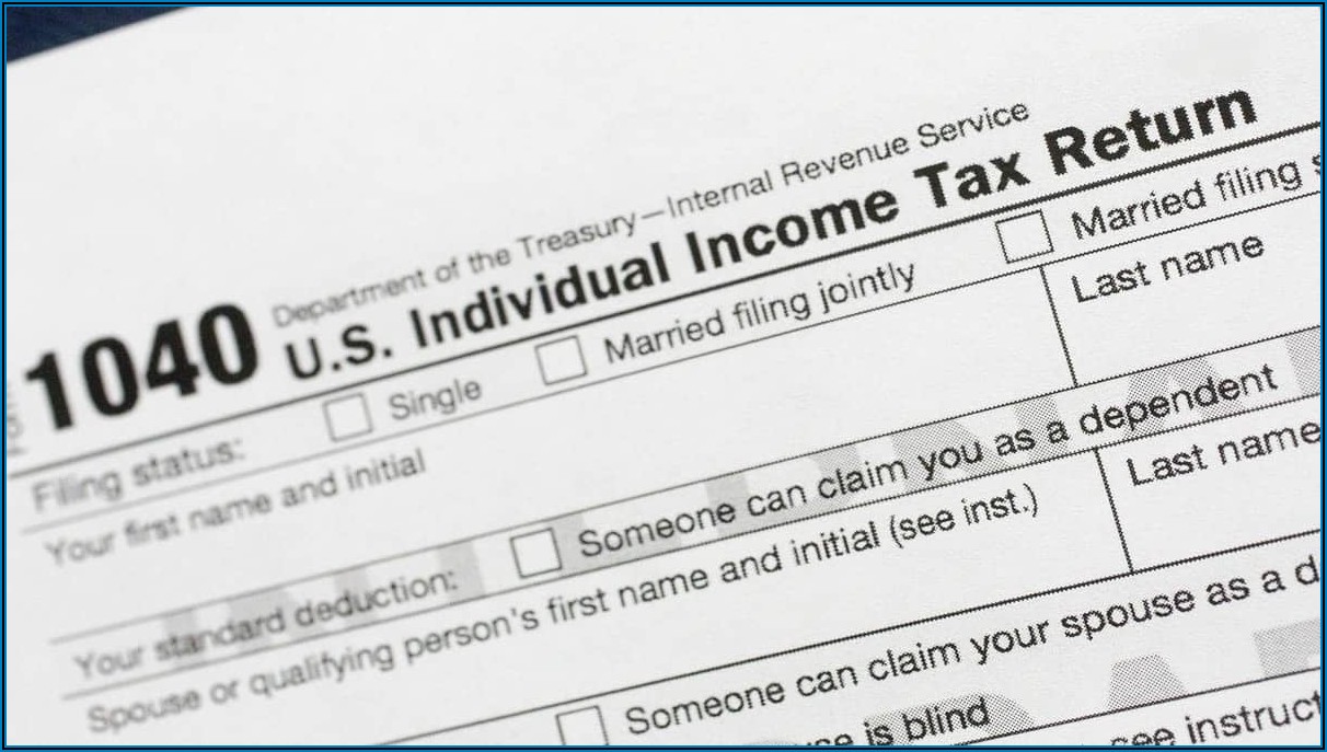 Free 1040a Tax Form
