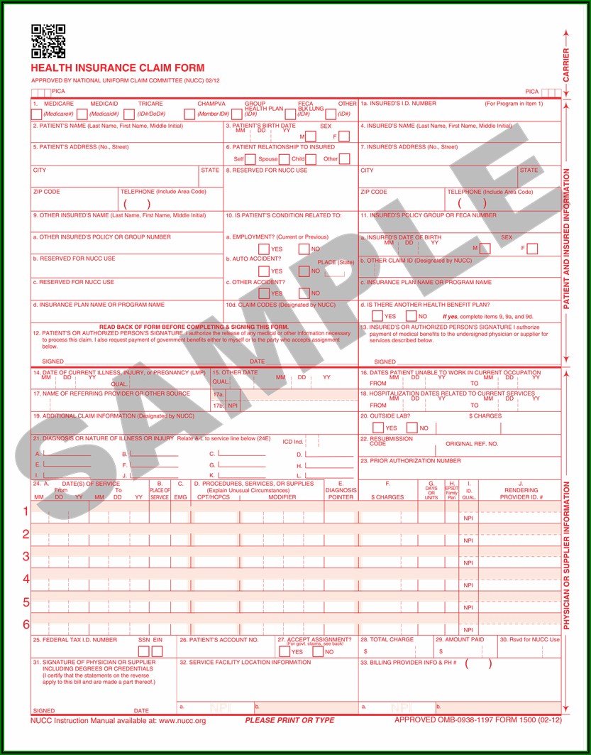 Order Cms 1500 Forms