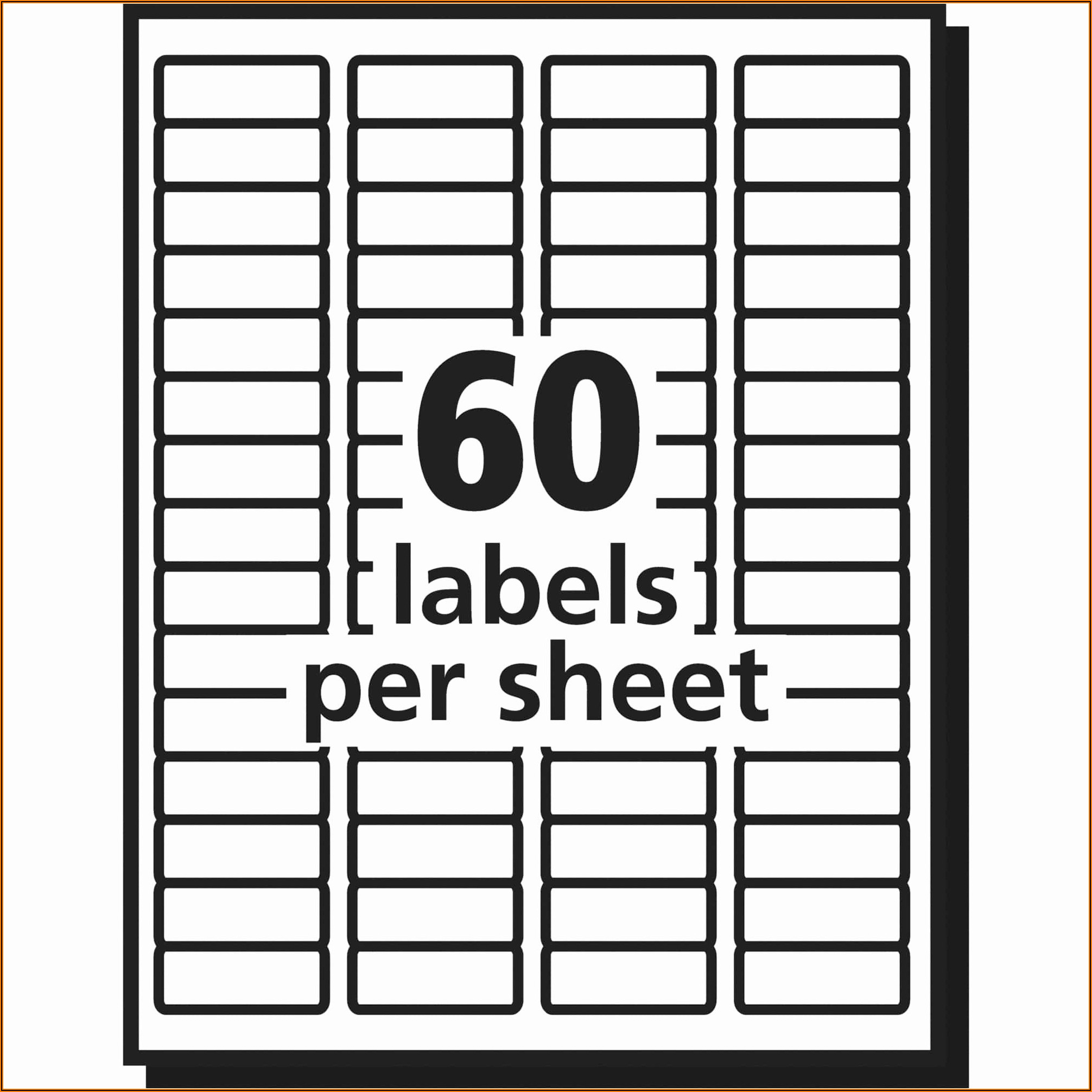 Avery 30 Labels Per Sheet Template