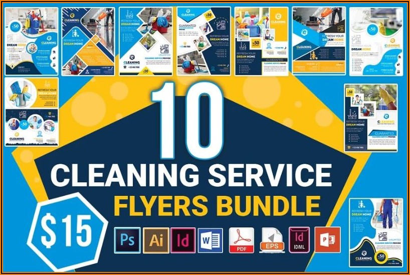 Free Cleaning Flyer Templates