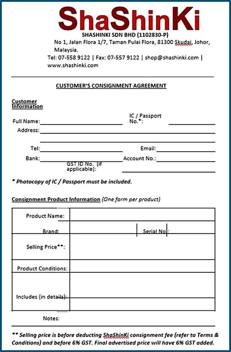 Business Agreements Templates
