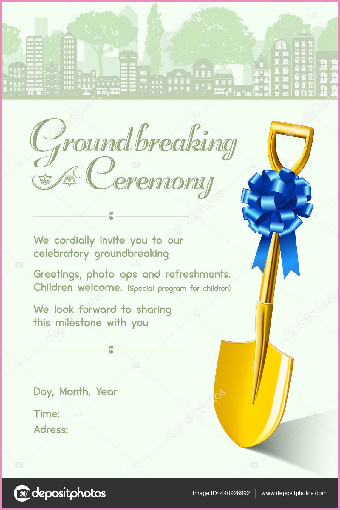 Groundbreaking Ceremony Invitation Wording