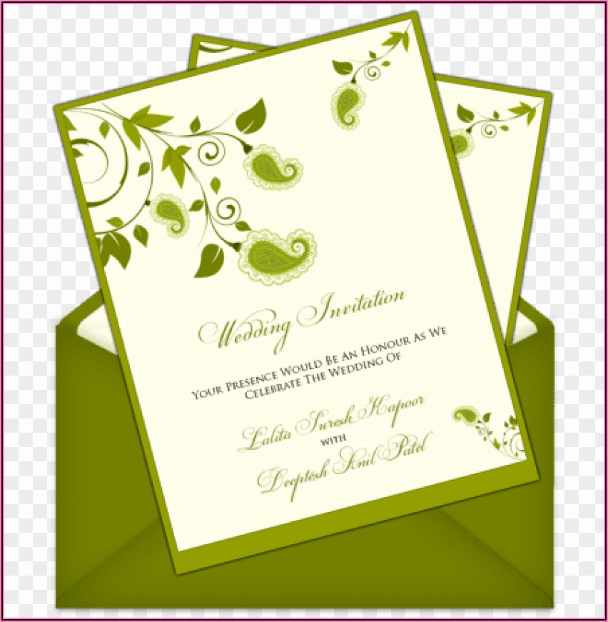 Invitation Card Background Png