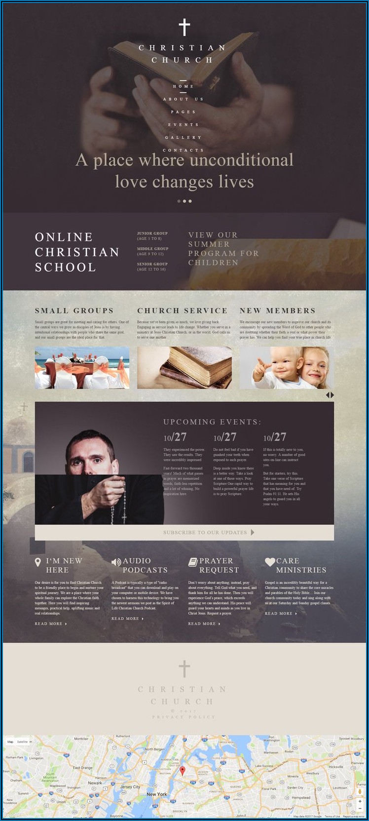 Joomla Church Website Templates