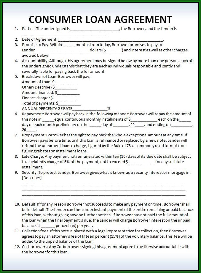 Private Mortgage Loan Agreement Template