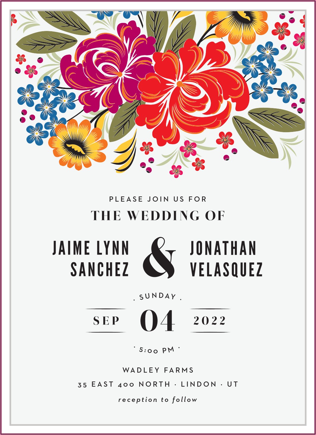 Wedding Anniversary Invitations In Spanish