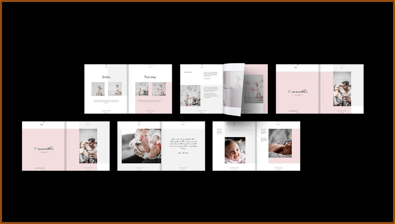 Baby Memory Book Template Free