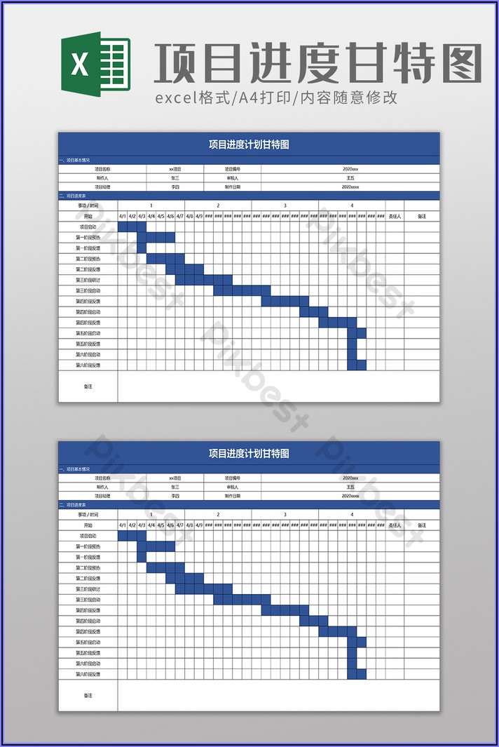 Excel Gantt Chart Template Free Download