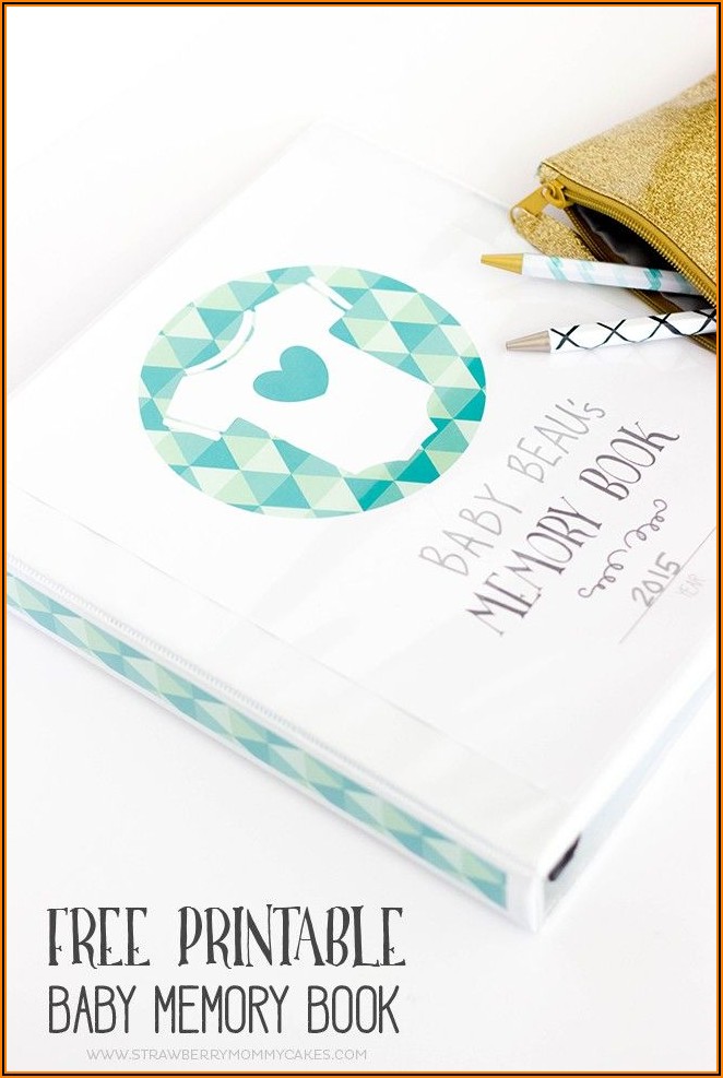 Free Baby Memory Book Printable Pages