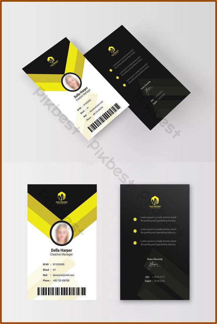 Free Id Badges Templates Download