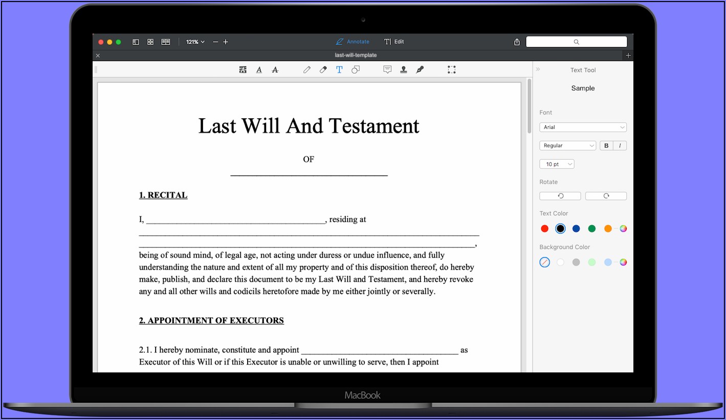 Free Printable Last Will And Testament Template Uk