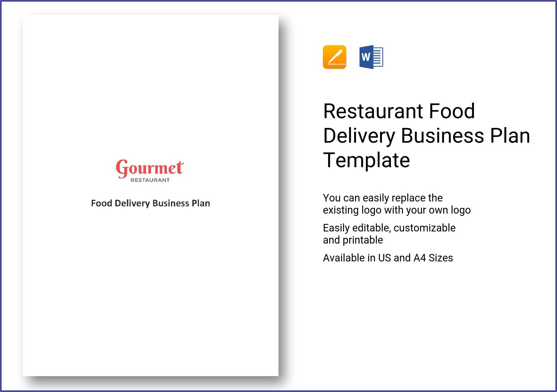 Restaurant Business Plan Template Word