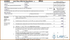 1040ez Tax Form