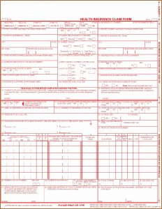 Hcfa 1500 Form Image