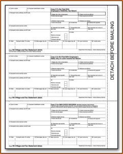 Printable W2 Form For Employees 2018