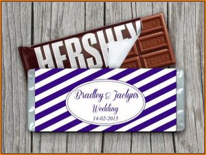 1.55 Oz Hershey Bar Wrapper Template
