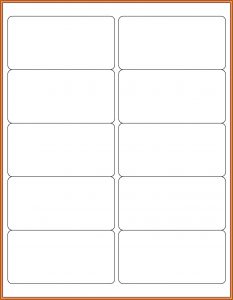 2x4 Label Template Pdf