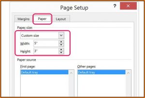 3x5 Index Card Template Pages