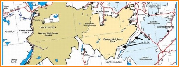 Adirondack Trail Map Pdf