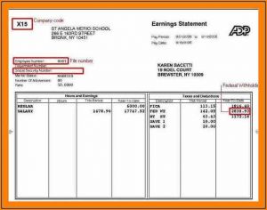 Adp Pay Stub Template Excel