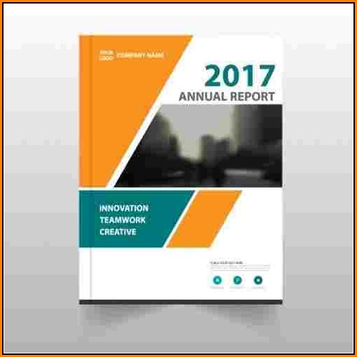 Annual Report Cover Page Design Templates Free Download