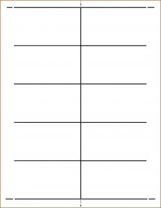 Avery 10 Business Card Template