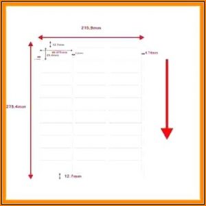 Avery Address Labels 5160 Template For Mac