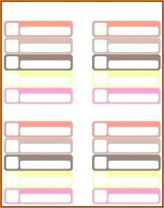 Avery File Folder Labels Template 5203