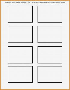 Avery Place Card Template