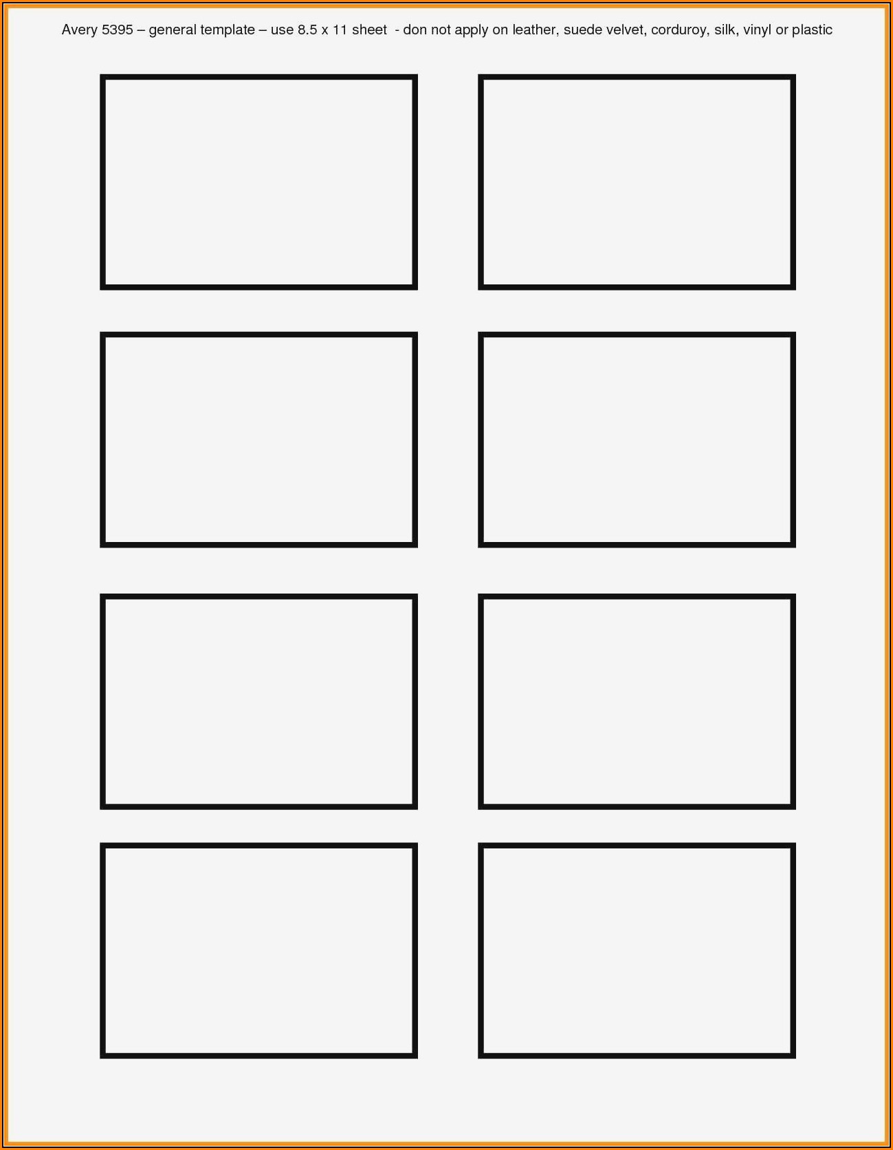 Avery Place Card Template