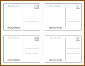 Avery Postcard Templates