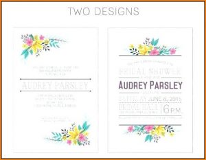 Bachelorette Party Itinerary Template Word