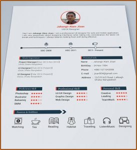 Beautiful Resume Templates Free Download