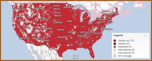 Cell Phone Coverage Maps Verizon