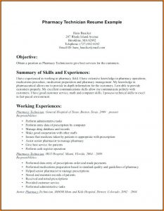 Clinical Pharmacist Resume Pdf