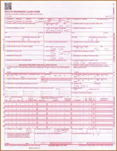 Cms 1500 Form Printable Free