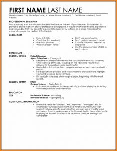 Contemporary Resume Templates