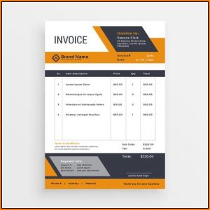 Creative Invoice Template Free