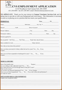 Cvs Careers Job Application